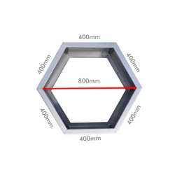 HEXAGON 400 - PANEL OZDOBNY 4