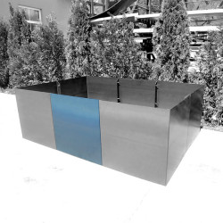 Łącznik 3mm do donicy stalowej modułowej Corten-Korten