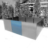 Łącznik 3mm do donicy stalowej modułowej Corten-Korten