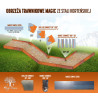 Narożnik regulowany do obrzeży trawnikowych prostych Corten/Korten Range Connect
