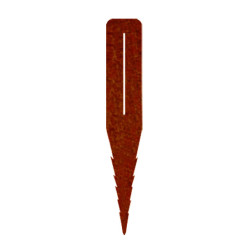 Kotwa / Śledź do obrzeży trawnikowych Corten/Korten