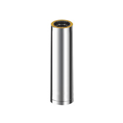 Rura prosta dwuścienna INOX 1mm