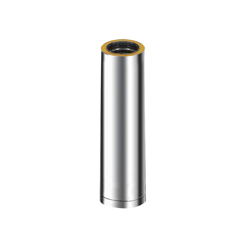 Rura prosta dwuścienna INOX 1mm
