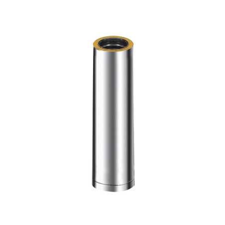 Rura prosta dwuścienna INOX 1mm