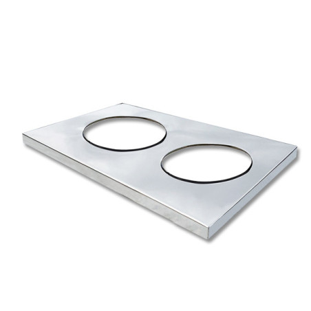 PŁYTA INOX / CZAPA KOMINOWA NA PUSTAK DUO