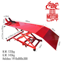 PODNOŚNIK DO MOTORÓW, SKUTERÓW MOTOLIFT 450