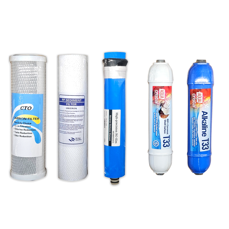 Zestaw filtrów do Aqua Cristal 5 Stages