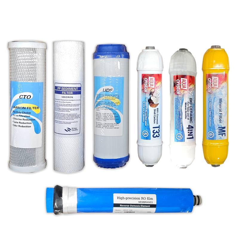 Zestaw filtrów do Aqua Cristal 7 Stages