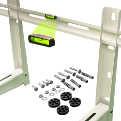 Podpora, stojak, podstawa ścienna pompy ciepła SLW450 160kg