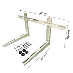 Podpora, stojak, podstawa ścienna pompy ciepła SLW450 160kg