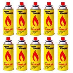 Kartusz Gazowy ALPEN CAMPING 227g x 10szt.