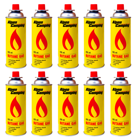 Kartusz Gazowy ALPEN CAMPING 227g x 10szt.