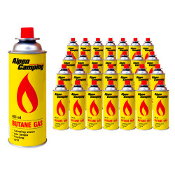 Kartusz Gazowy ALPEN CAMPING 227g x 28szt.