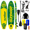 Deska do pływania SUP ATLEX 350x81x15 Sunreef Green