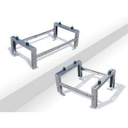 Podpora Stojak do pompy ciepła klimatyzatora podstawa SL351X+w INOX