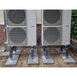 Podpora Stojak do pompy ciepła klimatyzatora podstawa SL351X+w INOX
