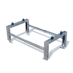 Podpora Stojak do pompy ciepła klimatyzatora podstawa SL350+w INOX