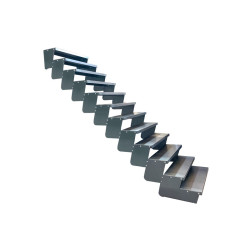 Schody modułowe regulowane MODULO - stopnie szalunkowe