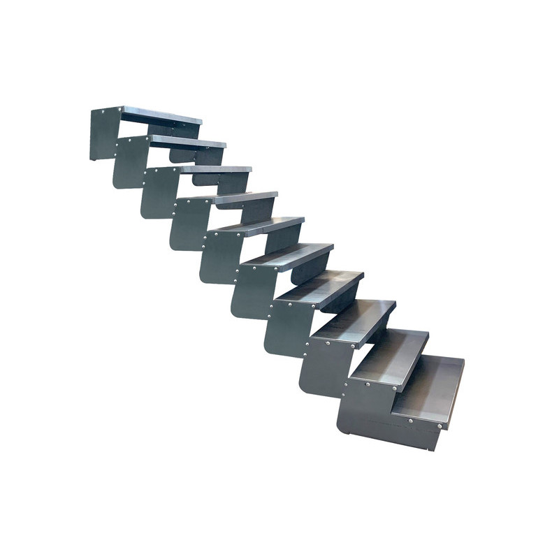 Schody modułowe regulowane MODULO - stopnie szalunkowe