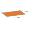 Taca ociekowa SLT250 do StrongLIFT 780x327x25 INOX