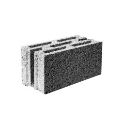 PUSTAK ALFA "α" 24x24x49 KERAMZYT SZARY LB-10