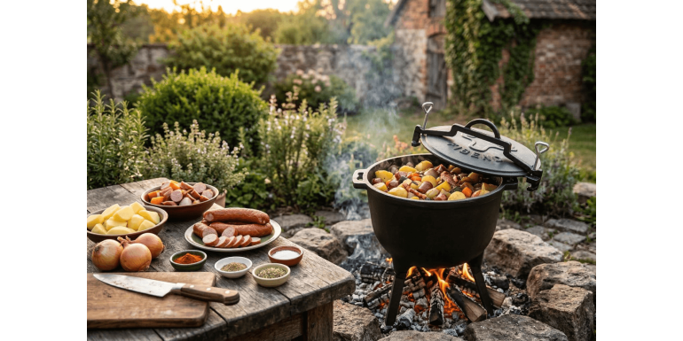 Pieczonki z kociołka żeliwnego – Przepis na alternatywę dla grilla